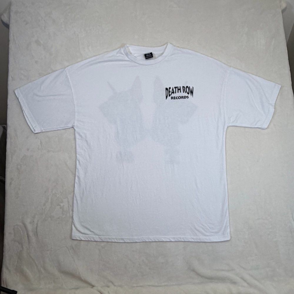 Death Row Records White Short-Sleeve Graphic Tee - Men‎